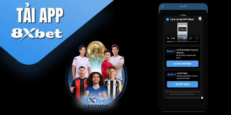 Cách tải app 8XBET trên Android (File APK)
